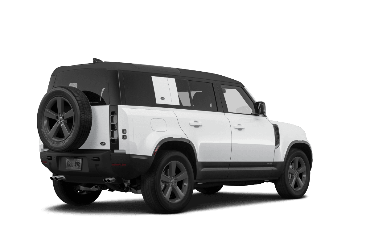 Land Rover Defender  - Back view Land Rover Defender  - Back view